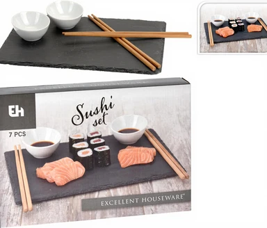 Amuse Sushi Set 7-teilig Rechteckig