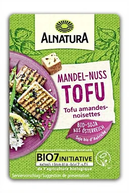 Alnatura Bio Mandel Nuss Tofu - ungekühlt haltbar 200 g