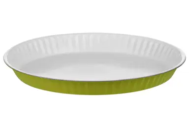 Maison by Premier Lime Green And White Flan Dish