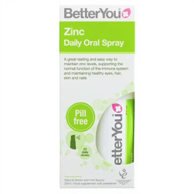 BETTER YOU - Zinc Oral Spray - Natural Lemon & Lime Flavour - 50ML