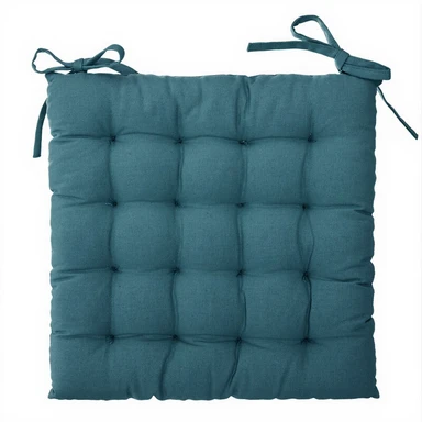 Coussin de Chaise Otto - 38 x 38 cm - Bleu
