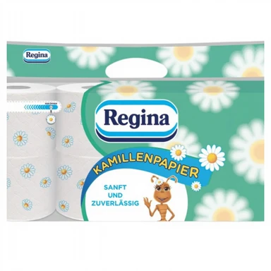 Regina Kamille 3-lagiges Toilettenpapier 8 x 150 Blatt