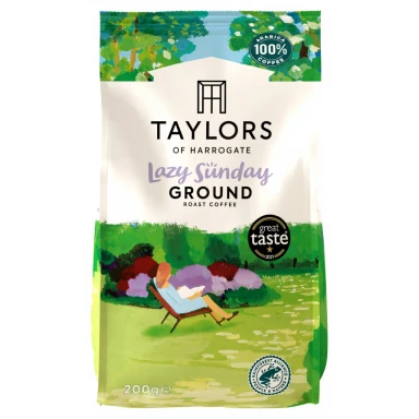 Taylors Lazy Sunday ground Coffee 200g