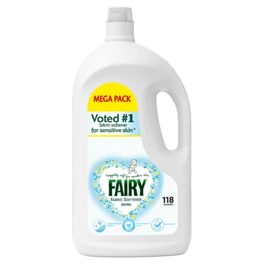 Fairy Original Fabric Conditioner, 118 Washes, 3.89l