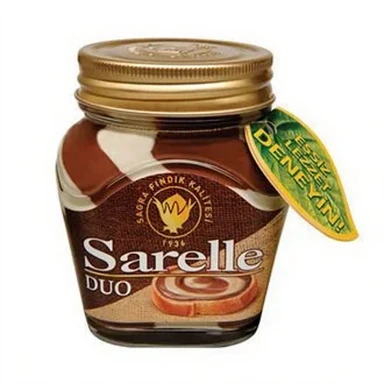 Sarelle Duo Melk en Cacao Hazelnootpasta 350 g