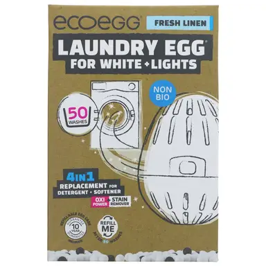 Ecoegg Laundry Egg Whites 50 Washes 1Egg
