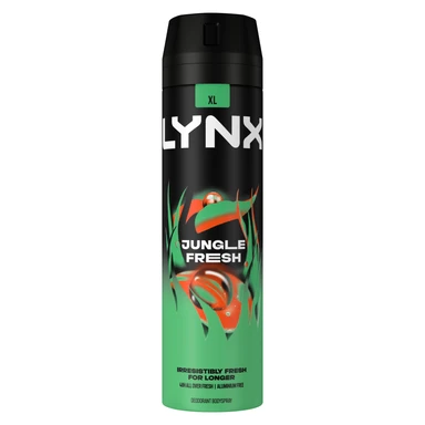 Lynx  Aerosol Jungle Fresh Body Spray 200ml