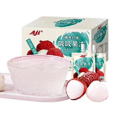 AJI Fruit Jelly Drink - Lychee Flavour 150g