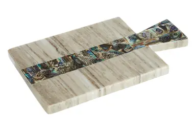 Maison by Premier Small Beige Marble Paddle Board