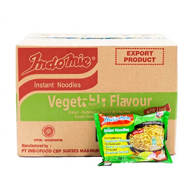 Indomie Instant-Nudel Gemüse 8 x 5 x 75 g (EU) 1 Box