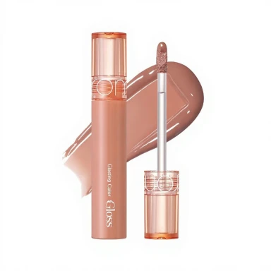 rom&nd Glänzender Lippenlack 02 Nut Mist