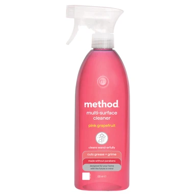 Method Pink Grapefruit MultiSurface Cleaner 828ml