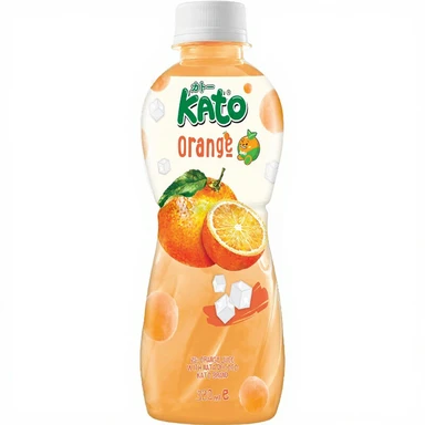 KATO Sinaasappelsap met Nata de Coco 320 ml