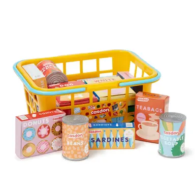 Casdon Pretend Play Shopping Basket