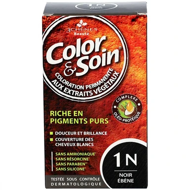 Les 3 Chenes Color 1N - Ebony Zwart 135 ml