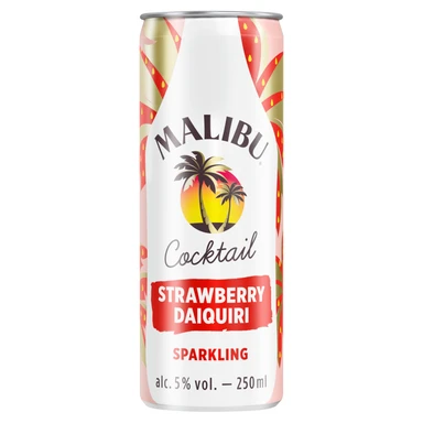Malibu Strawberry Daiquiri 250ml (Abv 5%)