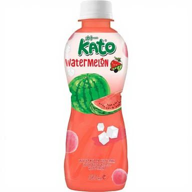 KATO Jus de pastèque avec nata de coco - 320 ml