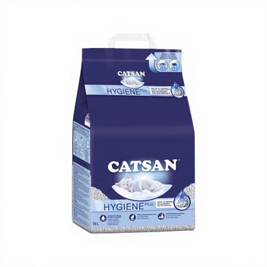 CATSAN Hygiene+ nicht klumpende Katzenstreu 18 l