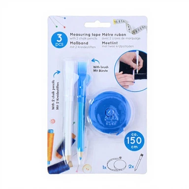 Maßband mit 2 Stück Kreidestiften 150cm