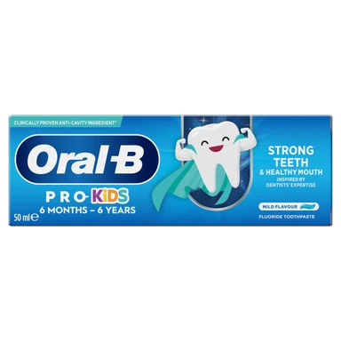 Oral-B Pro Kids Toothpaste, 0-6 Years 50ml