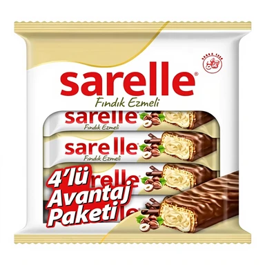 Sarelle Multipack Gofret Duo 4x33g (4er-Pack)