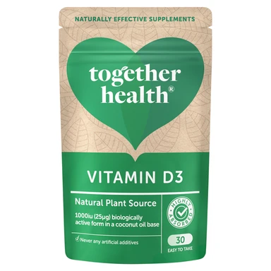 Together Health 30 Vitamin D3 Natural Plant Source
