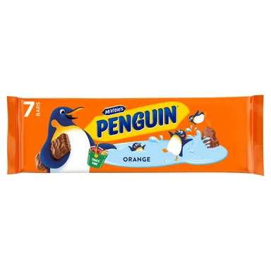 McVitie's Penguin Orange Biscuit Bar 7-Pack