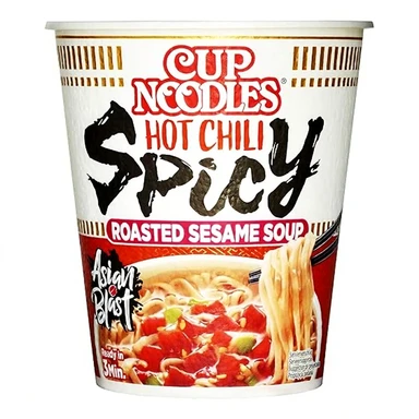 Cup Noodle Hot Chili Spicy, 8x66g