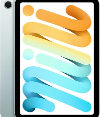 Apple iPad Mini (A17 Pro): 8.3" Liquid Retina Display, 256GB, WiFi 6E, 12MP Front/12MP Rear Camera, Touch ID, All Day Battery - Blue