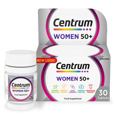 Centrum Women 50+ Multivitamins & Vitamin Tablets, 30