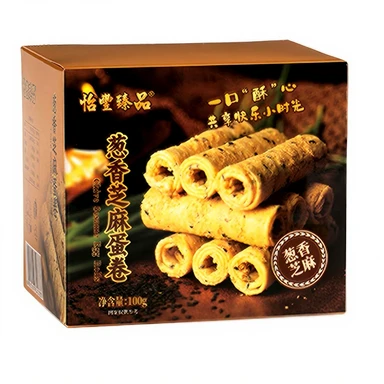 FengYi Rouleaux d'œufs aux oignons verts et au sésame 100 g