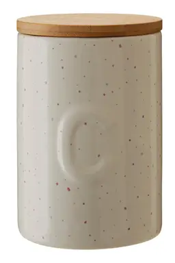 Maison by Premier Coffee Canister With Bamboo Lid