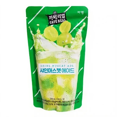 Jardin Muscat Ade Boisson coréenne en sachet - 230 ml