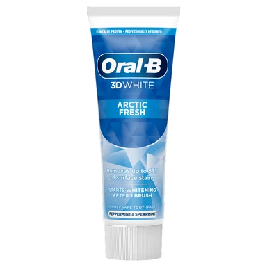 Oral-B 3D White Arctic Fresh Toothpaste 75ml