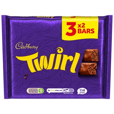 Cadbury Twirl 3 Pack 129g