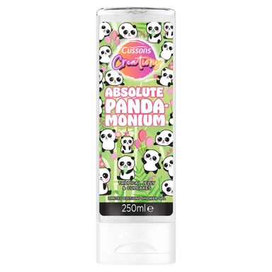Cussons Creations Absolute Panda-Monium Tropical Jelly & Cupcakes Limited Editions Shower Gel 250ml