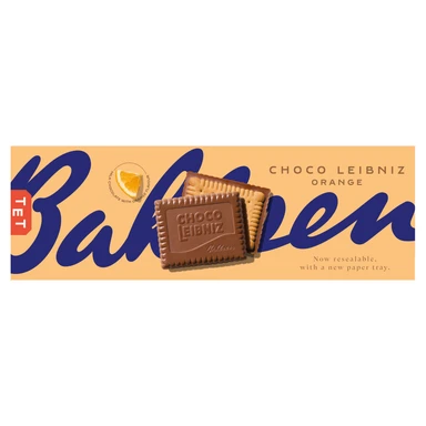 Bahlsen Choco Leibniz Orange Chocolate Biscuits 111g