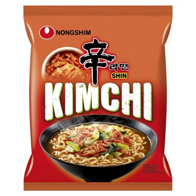 Nongshim Instant-Nudelsuppe Kimchi 20*120g Karton Großpackung Kimchi