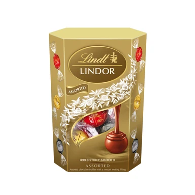 Lindt Lindor Assorted Christmas Cornet 137g
