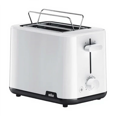 Braun Breakfast 1, Broodrooster, HT 1010, Wit