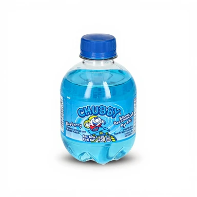 Chubby Chubby Blauwe Bes Smaak (PET)  250 ml