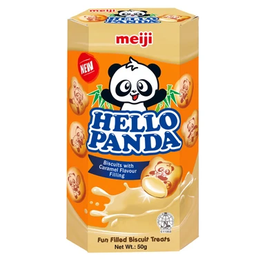 Meiji Hello Panda Kekse mit Karamellfüllung 50g