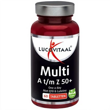 Lucovitaal Multi+ Vitamine A-Z 50+, 60 stuks