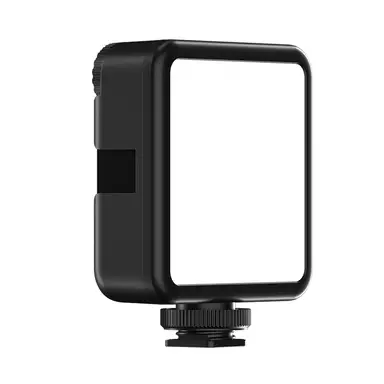 ULANZI Camera Light Colour temperature Video Light LED Camera lighting for photography with Cold Shoe Softer Portable Light Adjustable Brightness，Rechargeable with 3000mAh Battery VL81