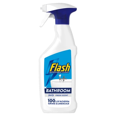 Flash Bathroom Cleaning Spray, Fresh Scent, 500ml