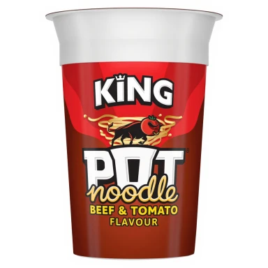 King Pot Beef & Tomato 114g