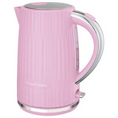 Russell Hobbs Eden Kettle - Raspberry, Fast Heat Up, Stylish - 27362