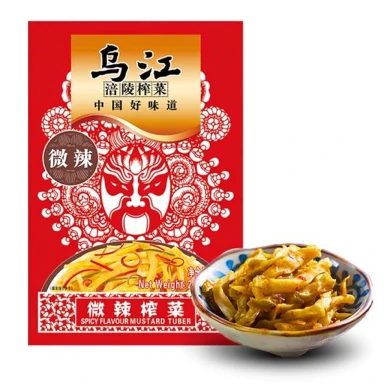WUJIANG Spicy Flavour Mustard Tuber 80g/pack