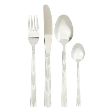 Avie 16 Piece Deco Cutlery Set