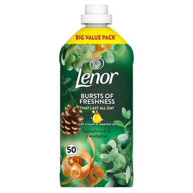 Lenor Fabric Conditioner 50 Washes, Sandalwood & Eucalyptus